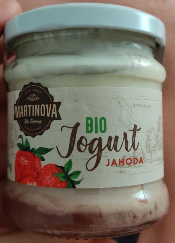 Fotografie - Bio Jogurt Jahoda Martinova Bio Farma