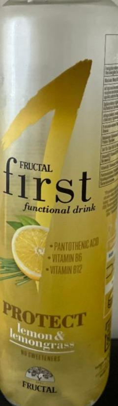 Fotografie - First Protect lemon & lemongrass Fructal