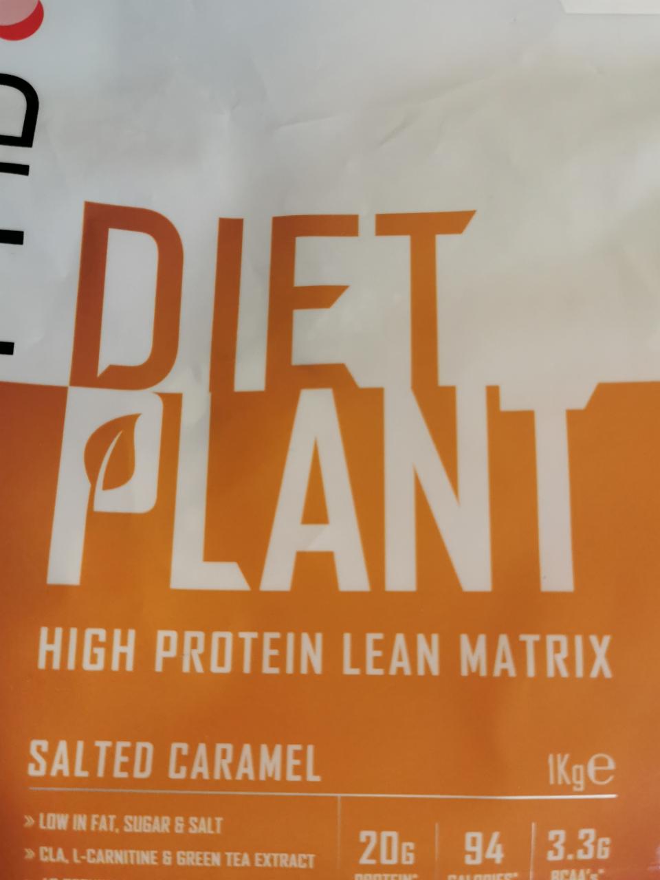 Fotografie - Diet Plant High Protein Lean Matrix Salted Caramel PhD