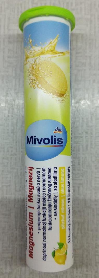 Fotografie - Magnesium šumivé tablety Mivolis