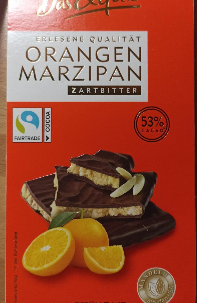 Fotografie - Orangen Marzipan Zartbitter 53% cacao Das Exquisite