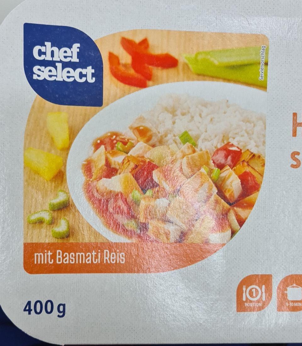 Fotografie - Hähnchen süß-sauer mit Basmati Reis Chef Select