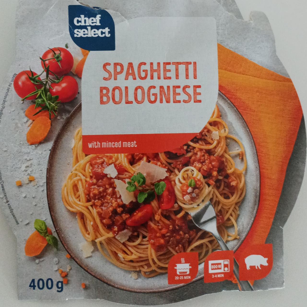 Fotografie - Spaghetti Bolognese Chef Select