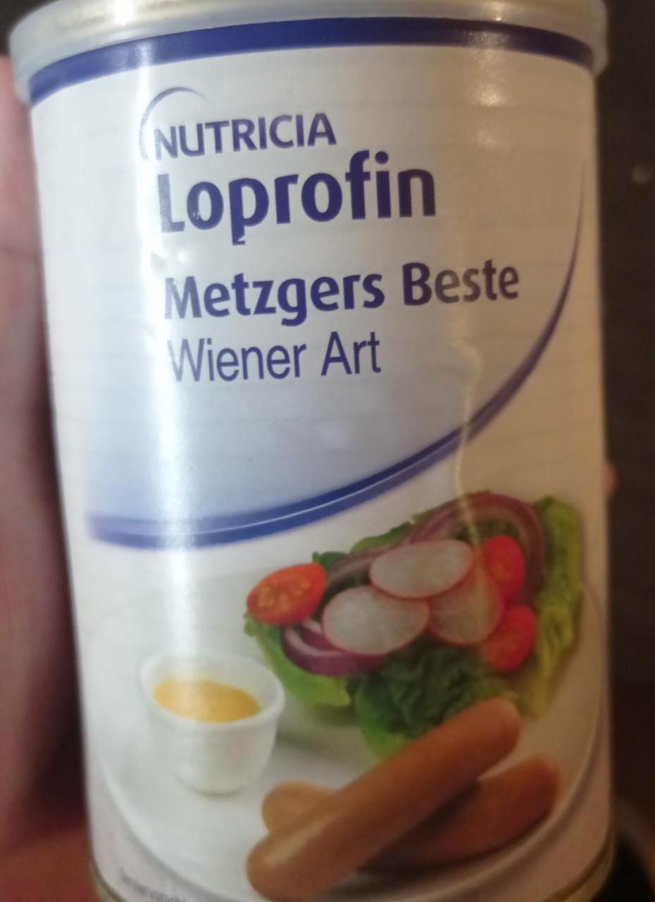 Fotografie - Loprofin Metzgers Beste Wiener Art Nutricia