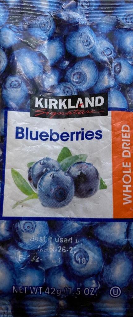 Fotografie - Blueberries whole dried Kirkland Signature