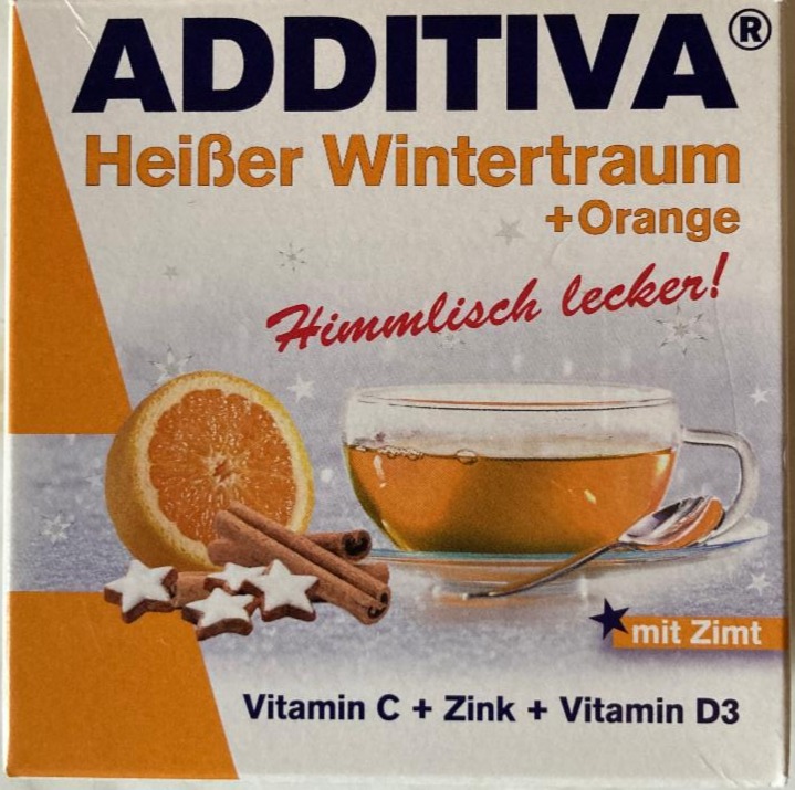 Fotografie - Heißer Wintertraum orange Additiva