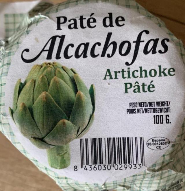 Fotografie - Artichoke Paté Paté de Alcachofas