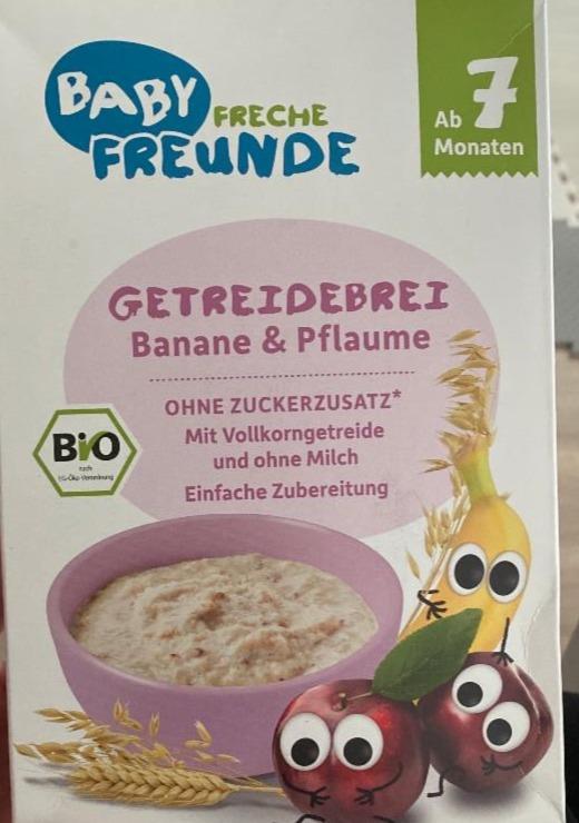 Fotografie - Baby Getreidebrei Banane & Pflaume Freche Freunde