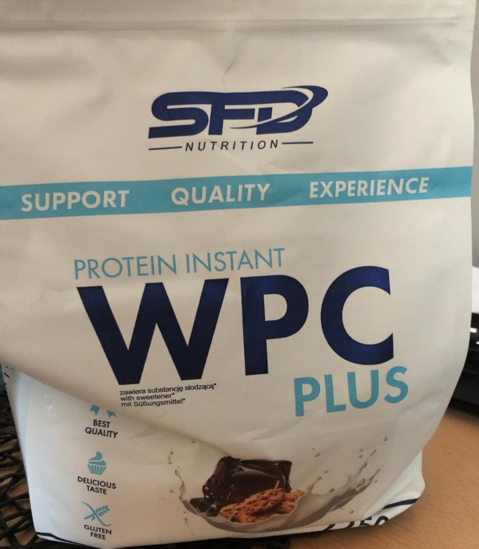 Fotografie - WPC Plus Protein Instant Chocolate cookies flavour SFD Nutrition