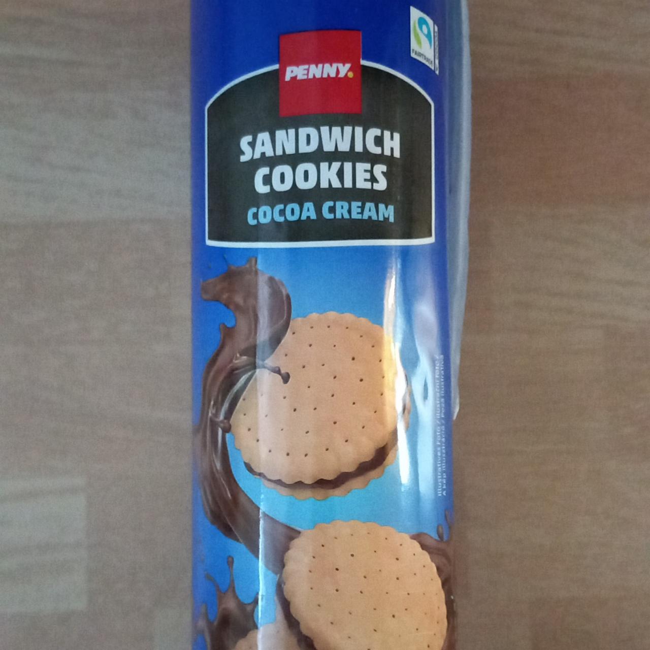 Fotografie - Sandwich Cookies Cocoa cream Penny