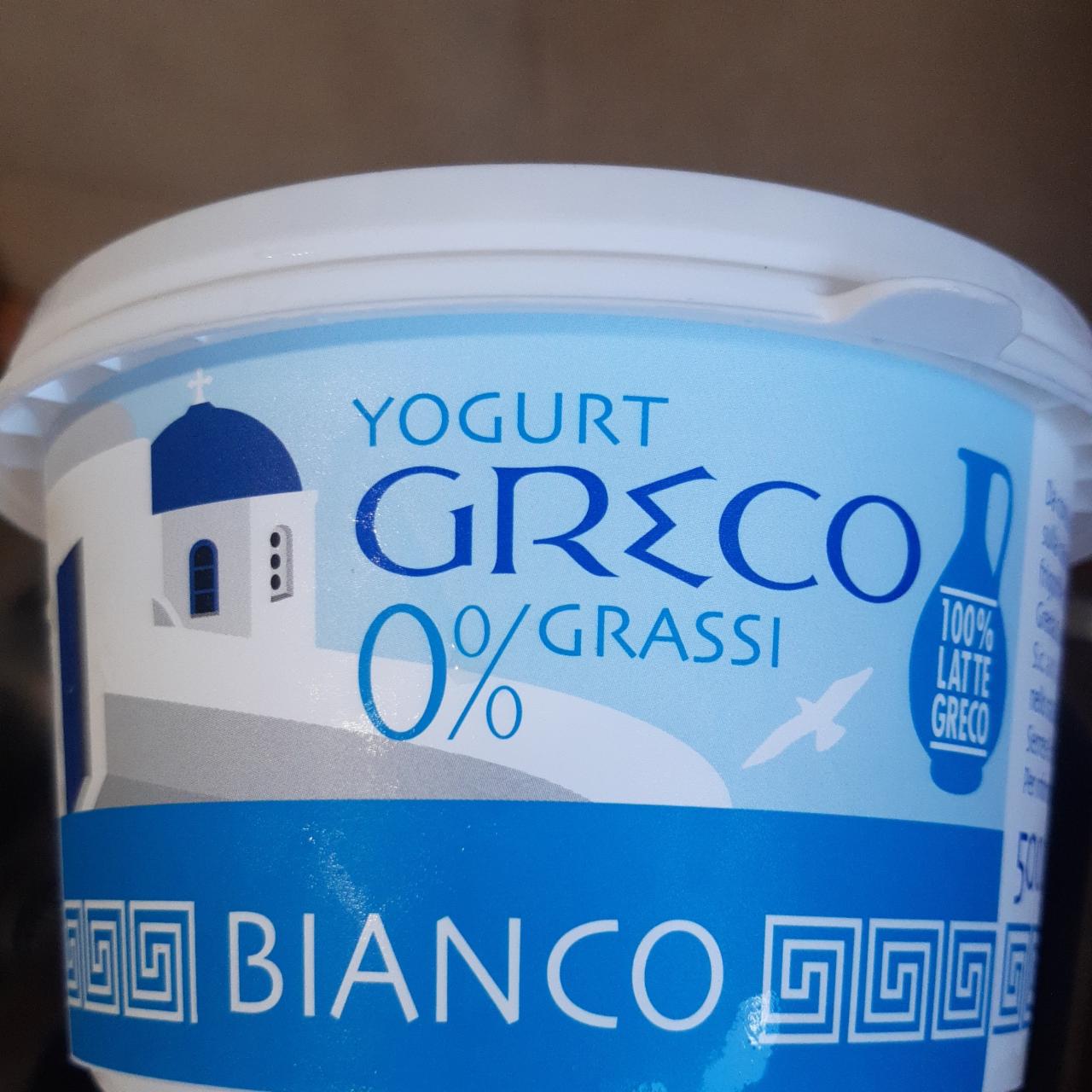Yogurt Greco 0% Grassi Bianco Primia - kalorie, kJ a nutriční