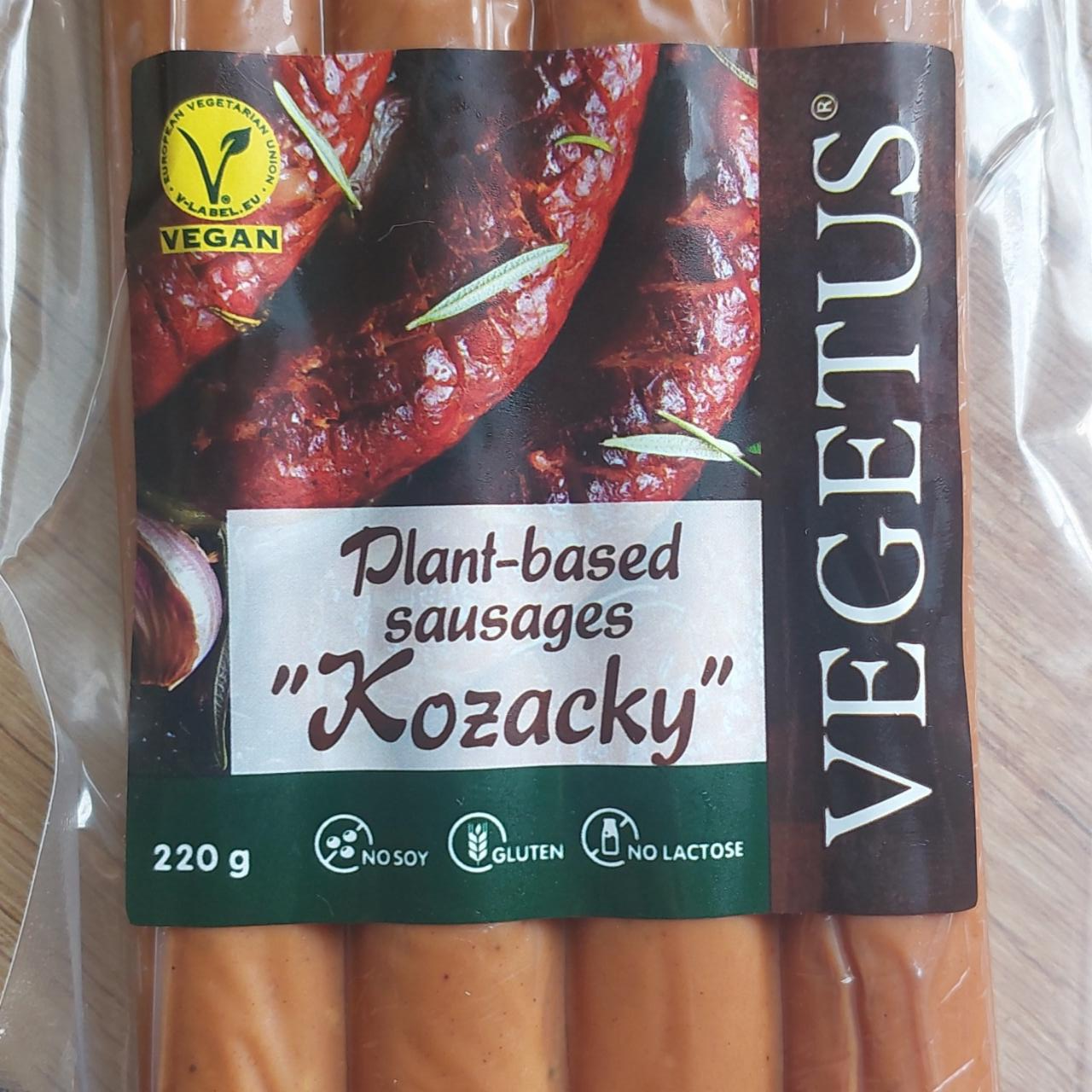 Fotografie - Plant-based sausages 'Kozacky' Vegetus