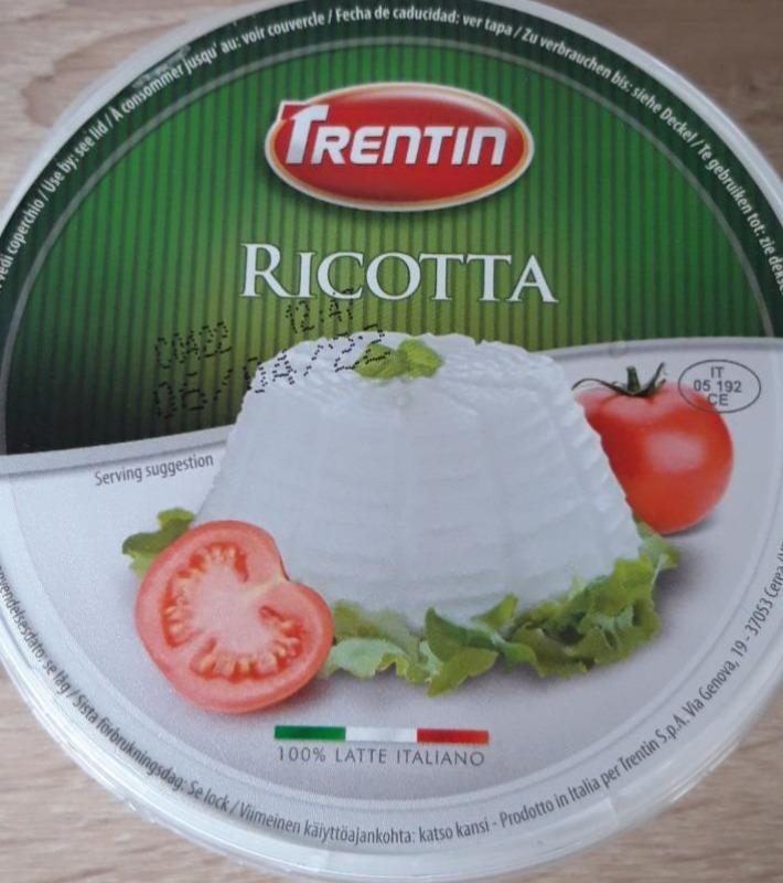 Fotografie - Ricotta čerstvý syrovátkový sýr Trentin