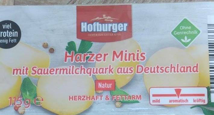 Fotografie - Harzer Minis mit Sauermilchquark Natur Hofburger
