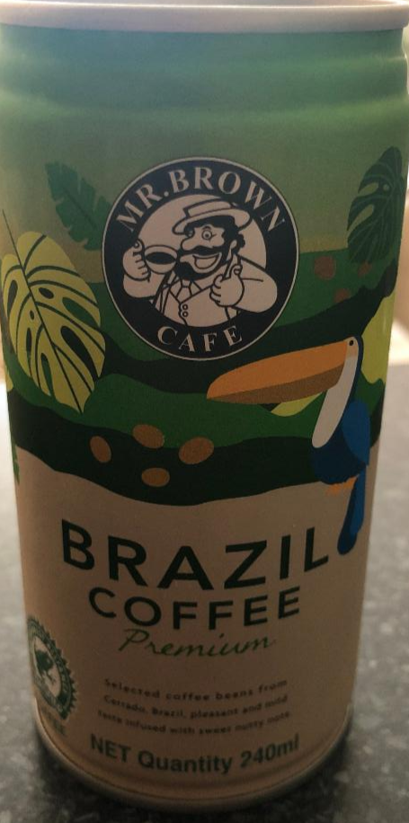 Fotografie - Brazil coffee premium Mr.Brown