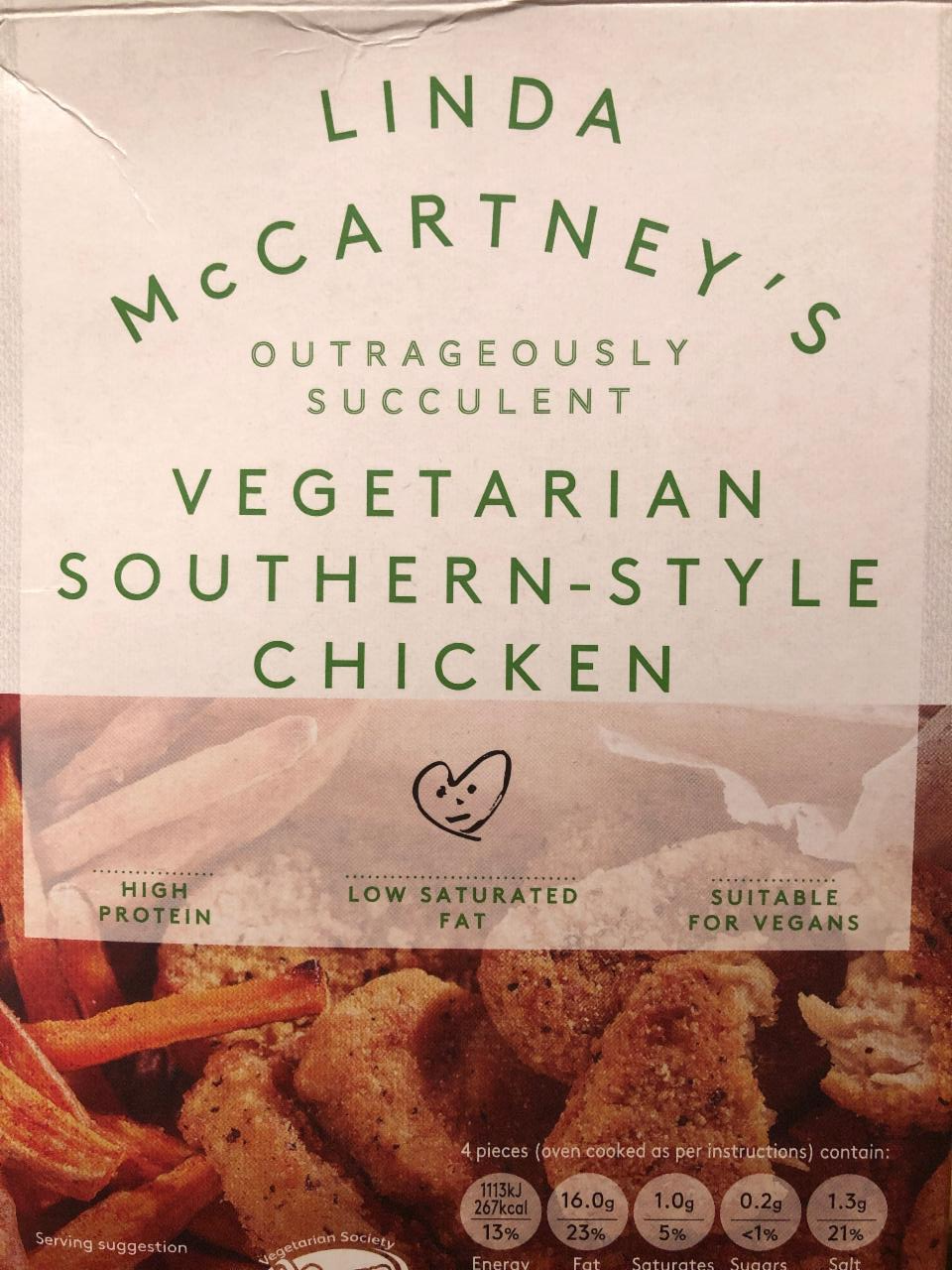 Fotografie - Vegetarian Southern - Style Chicken Linda McCartney's