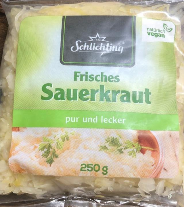 Fotografie - Frisches Sauerkraut Schlichting