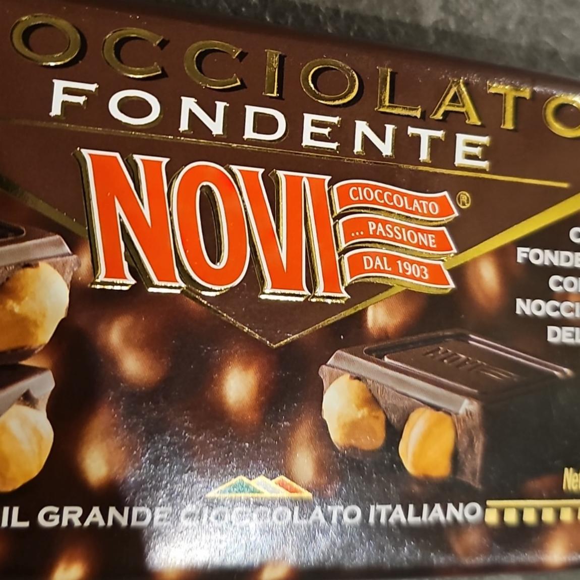 Fotografie - Nocciolato fondente hořká čokoláda 