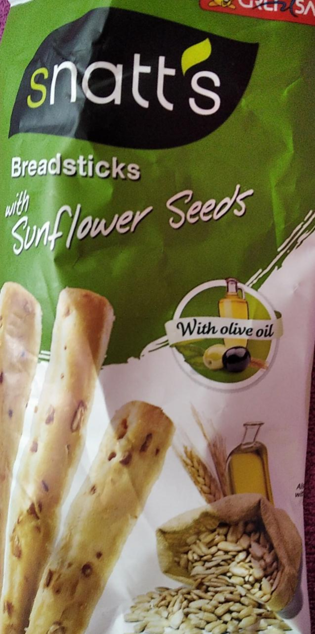 Fotografie - Breadsticks with Sunflower Seeds Snatt's