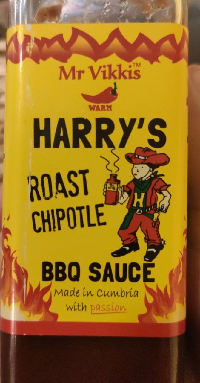 Fotografie - Harry's Roast Chipotle BBQ Sauce Mr Vikkis