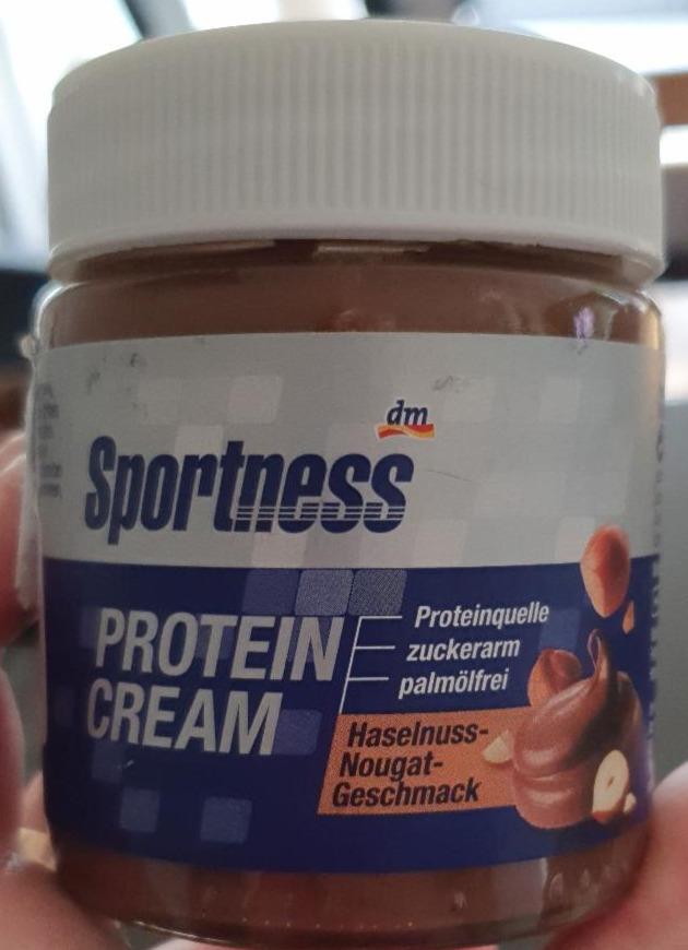 Fotografie - Protein Cream Haselnuss-Nougat-Geschmack Sportness