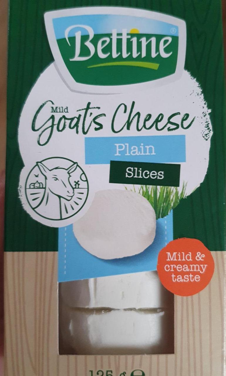 Fotografie - Mild Goat's Cheese Plain Slices Bettine