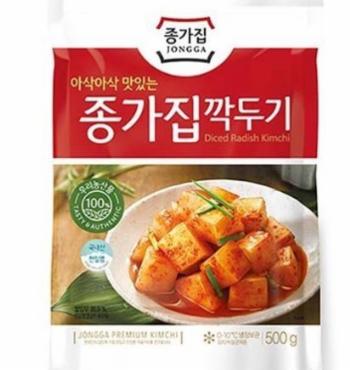 Fotografie - Kaktugi(cut radish kimchi), Jongga