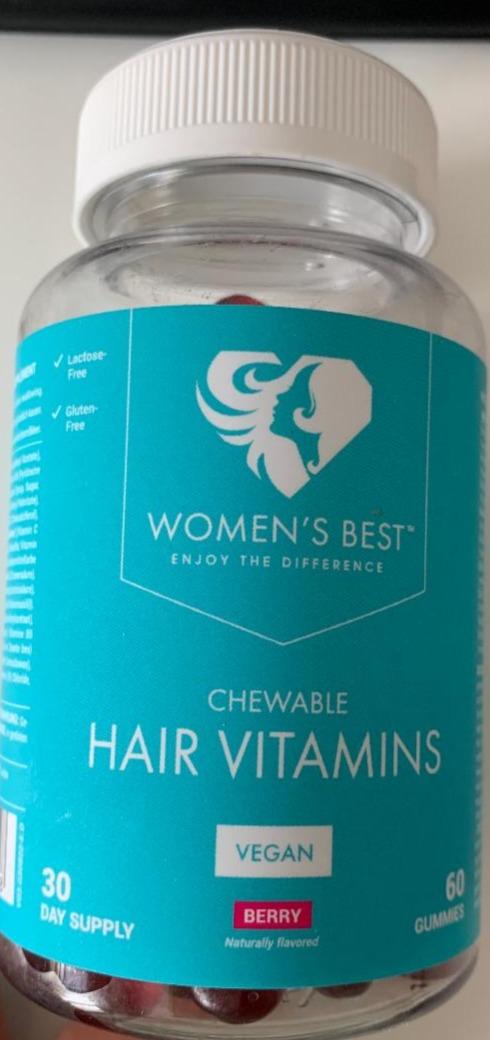 Fotografie - Chewable Hair Vitamins Women’s Best
