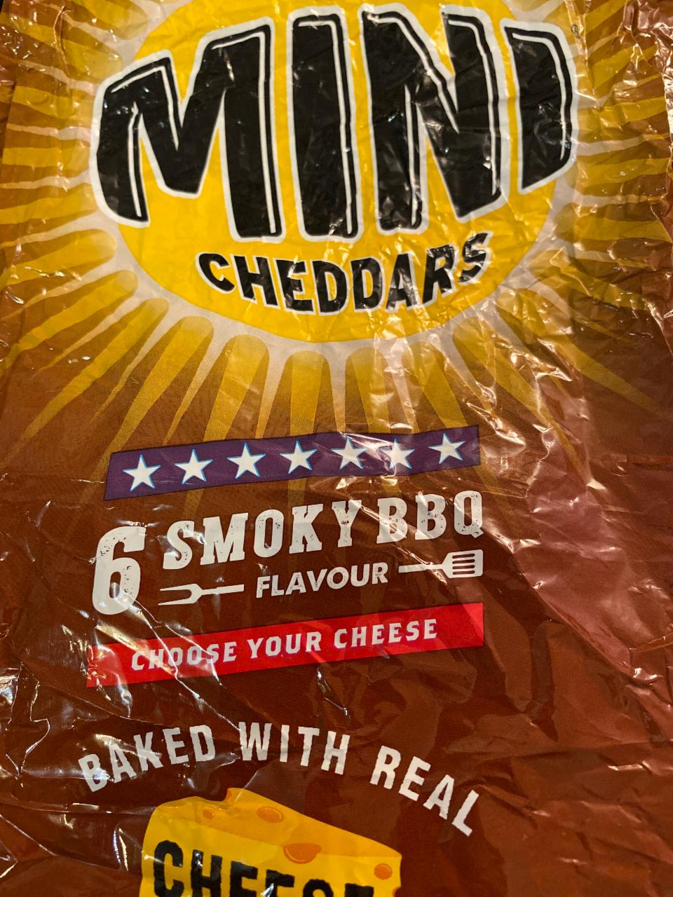 Fotografie - Mini Cheddars Smoky BBQ Flavour Cheese Snacks Jacob's