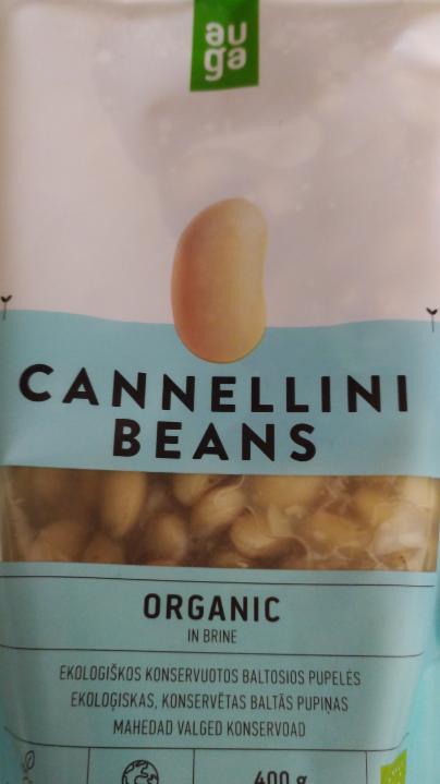 Fotografie - Organic Cannellini Beans in brine Auga