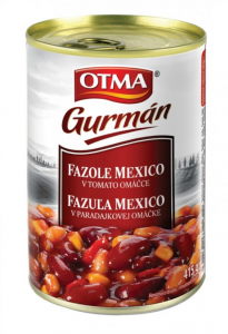 Fotografie - fazole mexico v tomatové omáčce OTMA Gurmán