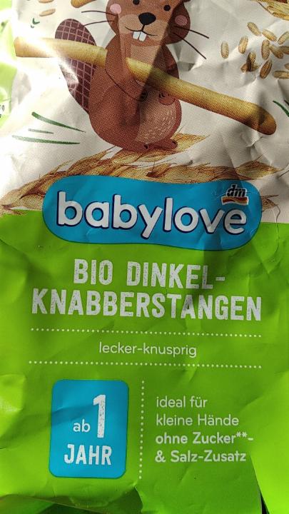Fotografie - BIO Dinkel-Knabberstangen - Babylove