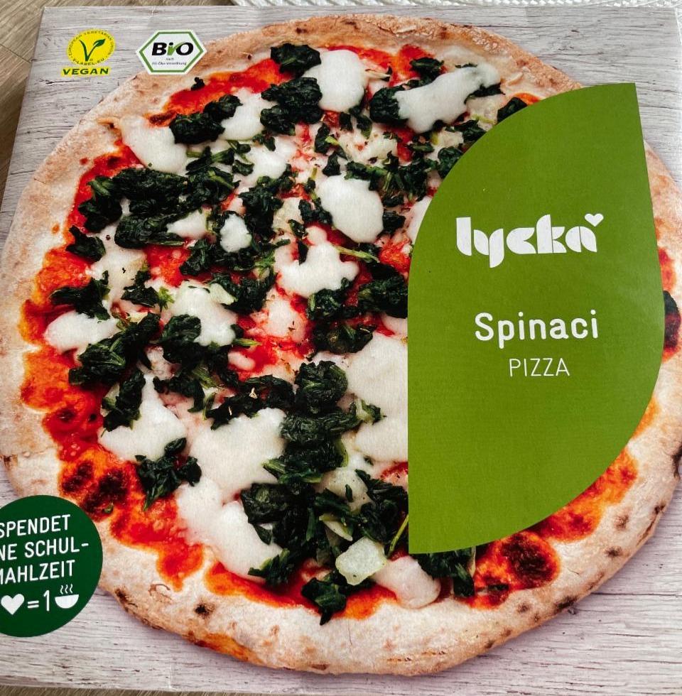 Fotografie - Bio Spinaci Pizza Lycka