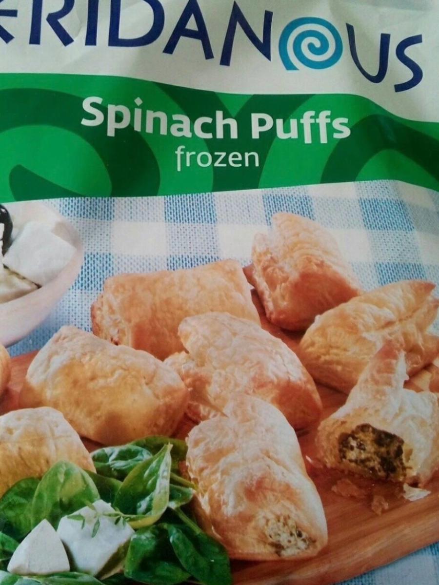 Fotografie - Spinach Puffs frozen Eridanous