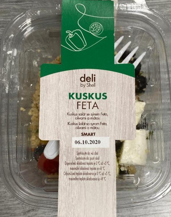 Fotografie - Kuskus salát se sýrem Feta, olivami a mátou Deli by Shell