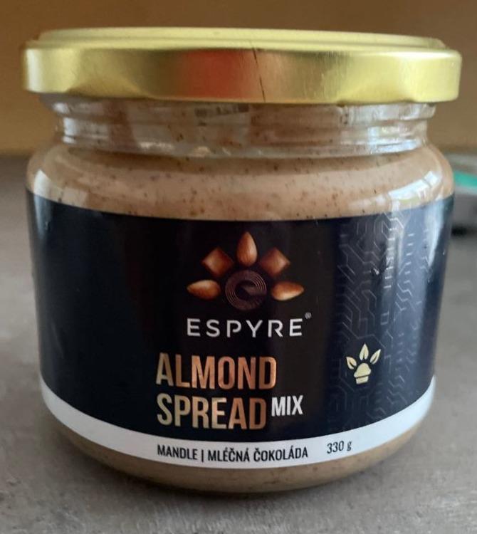 Fotografie - Almond Spread Mix Mandle Mléčná čokoláda Espyre