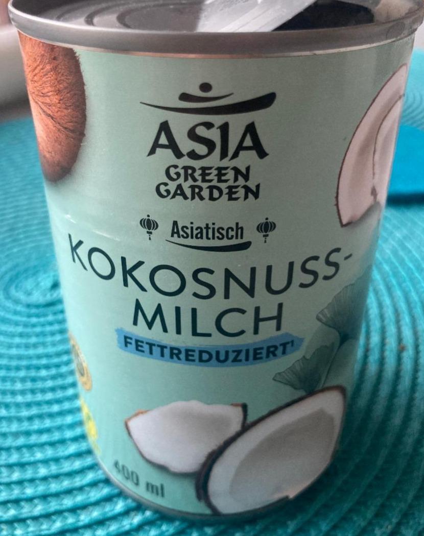 Fotografie - Kokonuss-Milch fettreduziert Asia Green Garden