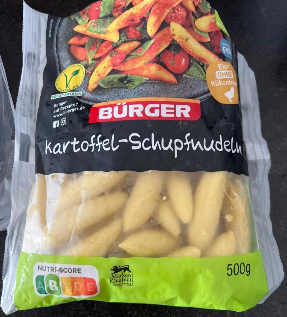 Fotografie - Kartoffel-Schupfnudeln Bürger
