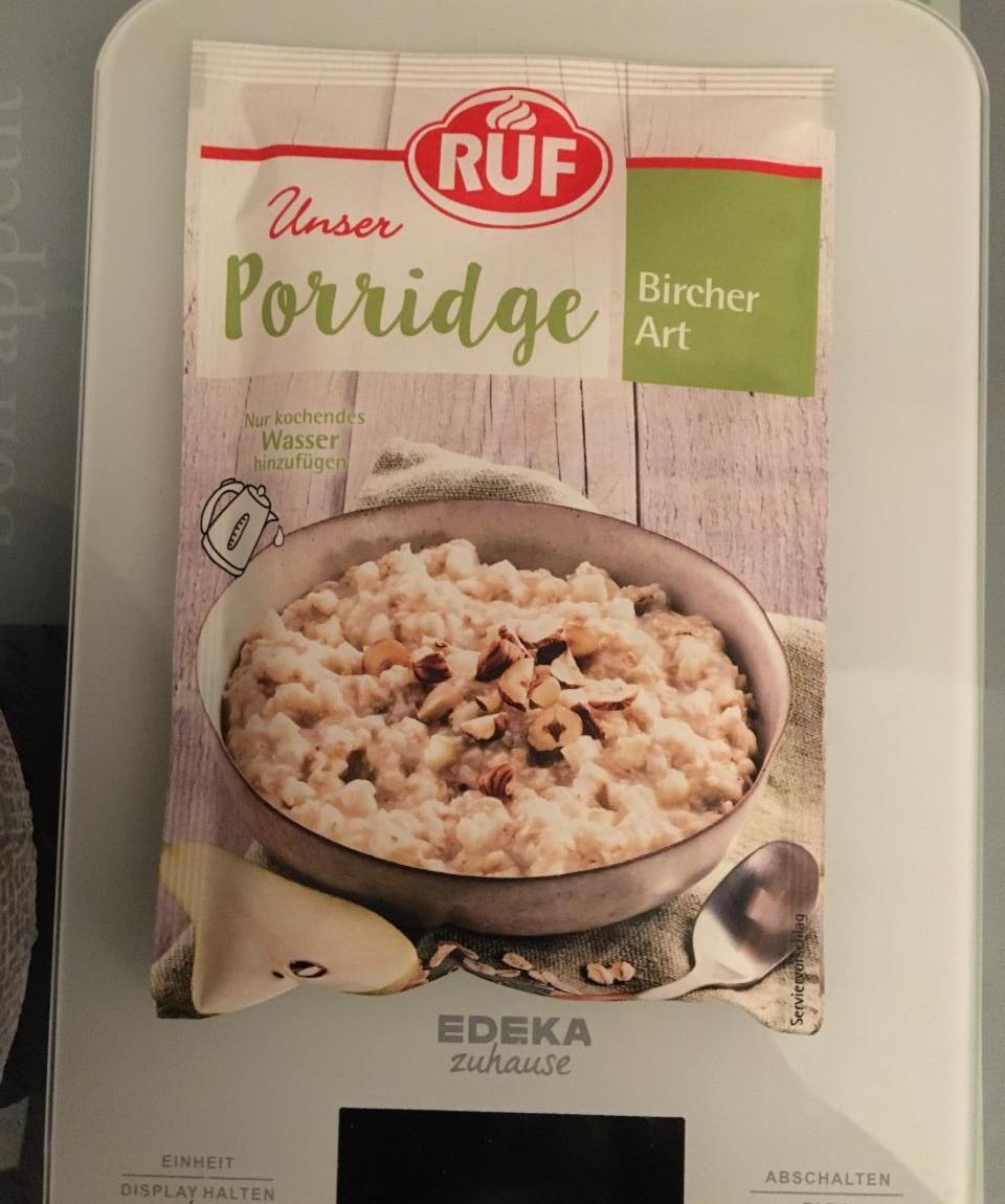 Fotografie - Unser Porridge bircher art RUF