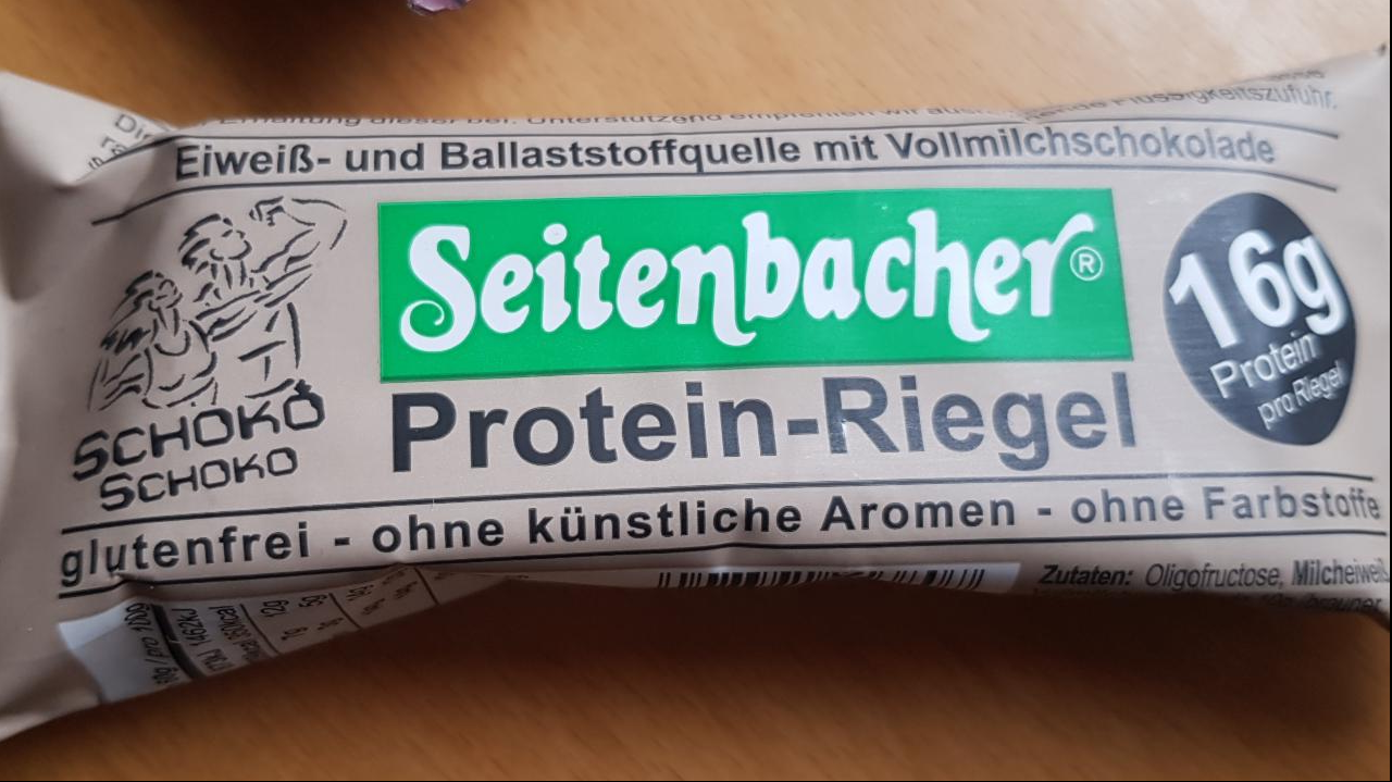 Fotografie - Protein-Riegel Schoko Seitenbacher