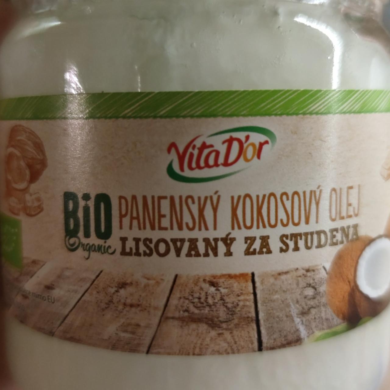 Fotografie - Bio Organic Panenský kokosový olej lisovaný za studena Vita D´or