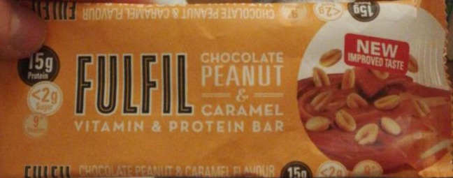 Fotografie - Chocolate Peanut & Caramel Vitamin & Protein Bar Fulfil