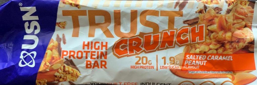 Fotografie - USN Trust Crunch salted caramel
