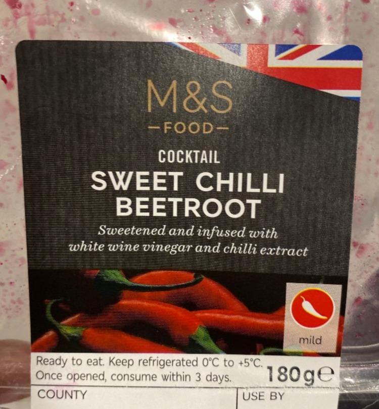 Fotografie - Cocktail Sweet Chilli Beetroot M&S Food