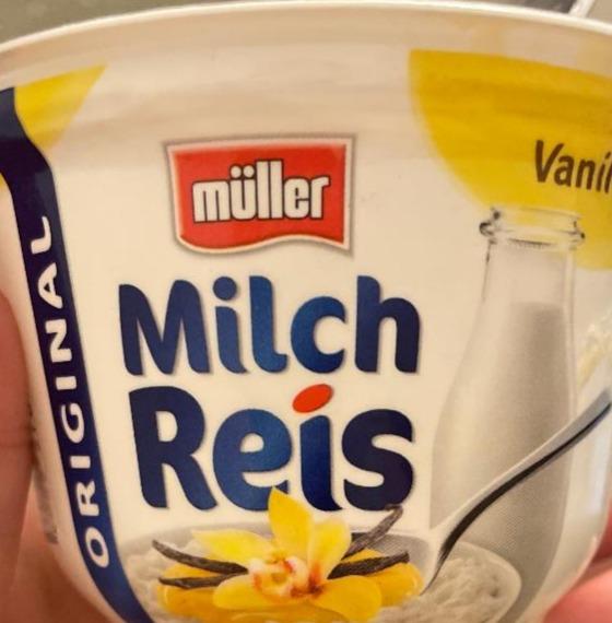 Fotografie - Müller Milch Reis original Vanille