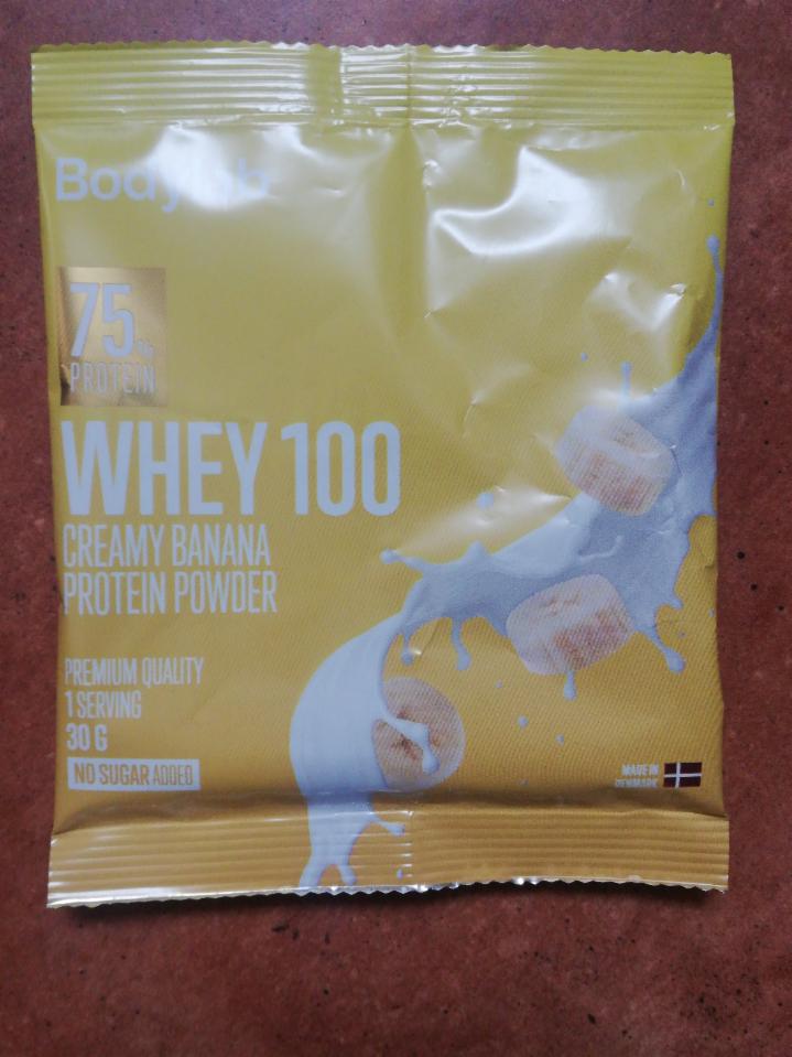 Fotografie - Whey 100 Creamy Banana Bodylab