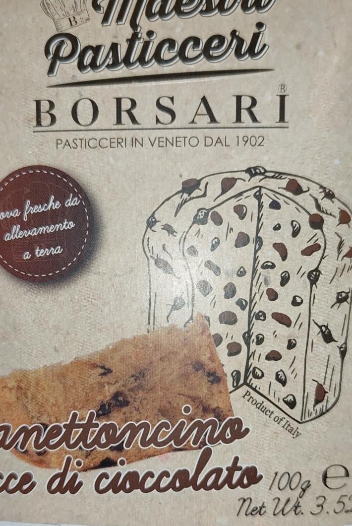 Fotografie - Panettoncino gocce di cioccolato Maestri Pasticceri Borsari