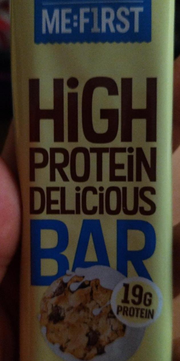 Fotografie - High Protein Delicious Bar cookies cream Polleo Sport