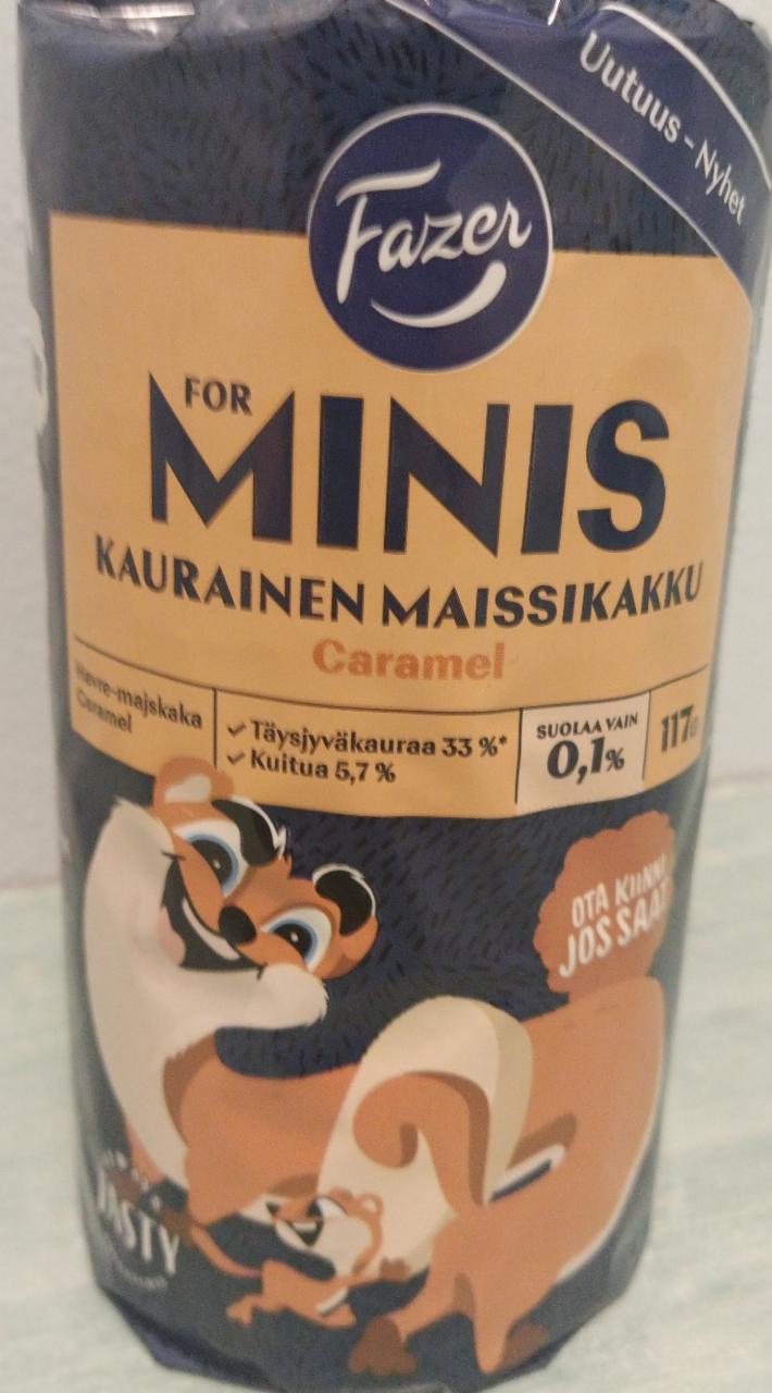 Fotografie - For minis kaurainen maissikakku caramel Fazer