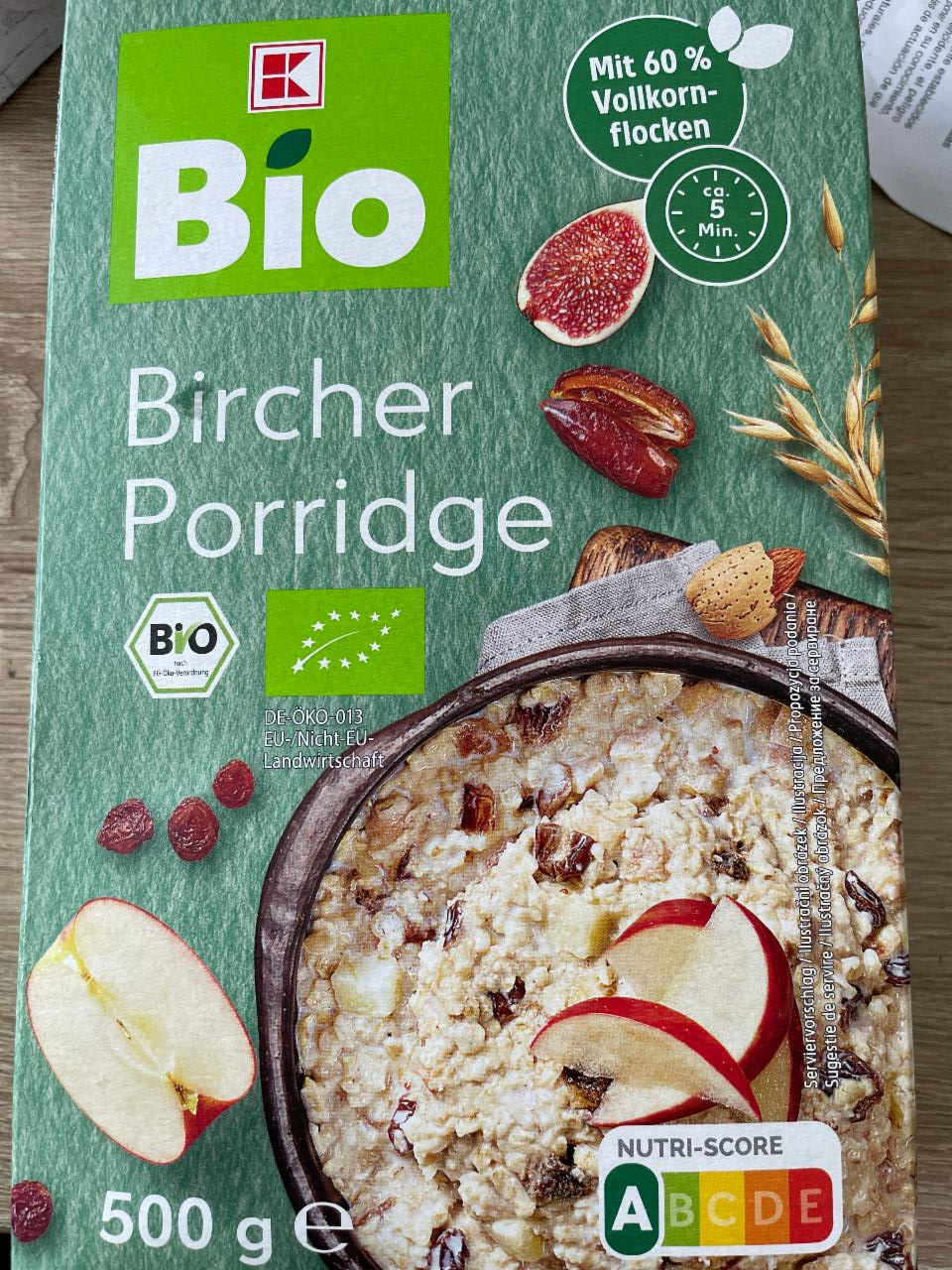Fotografie - Bircher porridge K-Bio